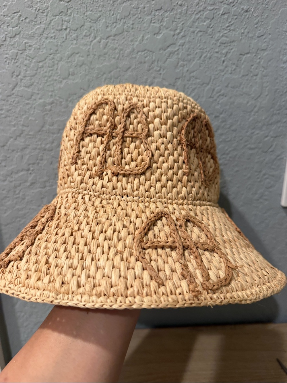 Anine Bing - Cabana Bucket Hat in NaturalStraw - Picture 4 of 6